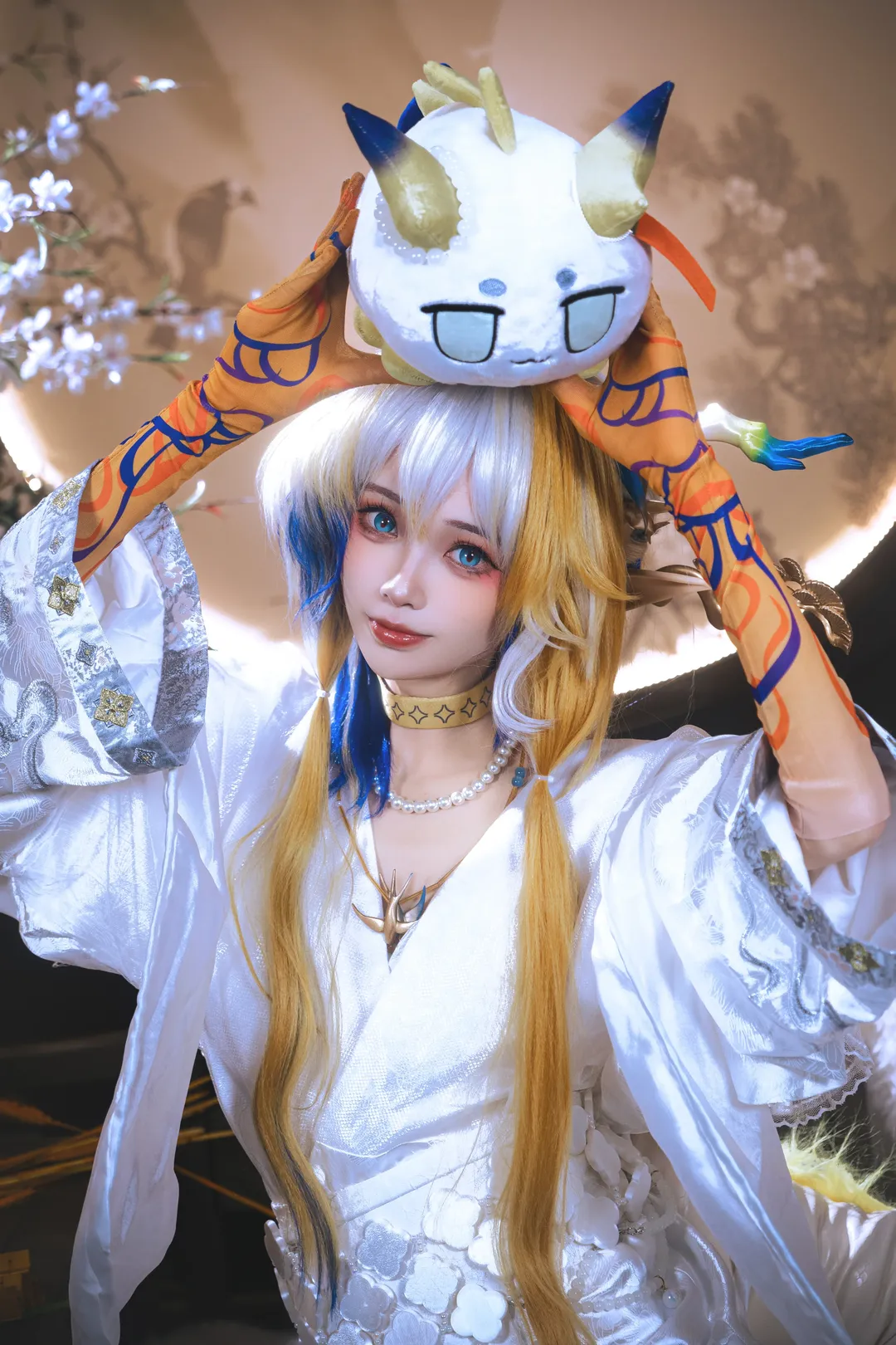 【黍cos】明日方舟冰纹玉釉造型的古典奇幻演绎 - 第 2 张