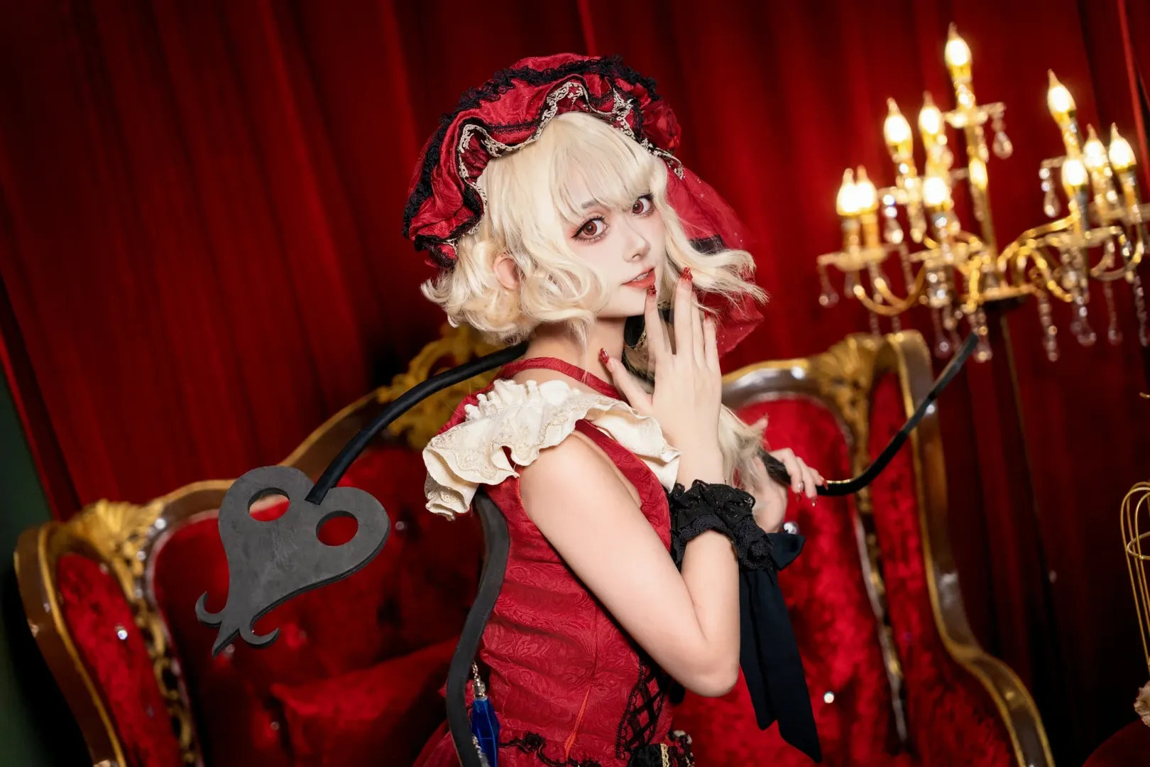 【芙兰朵露cos】东方project的恶魔妹妹，是不是好孩子呢？ - 第 3 张