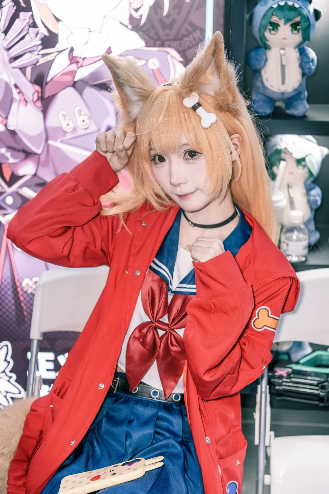 Chinajoy顶光挑战，放弃机顶闪用手电筒拍cosplay - 第 3 张