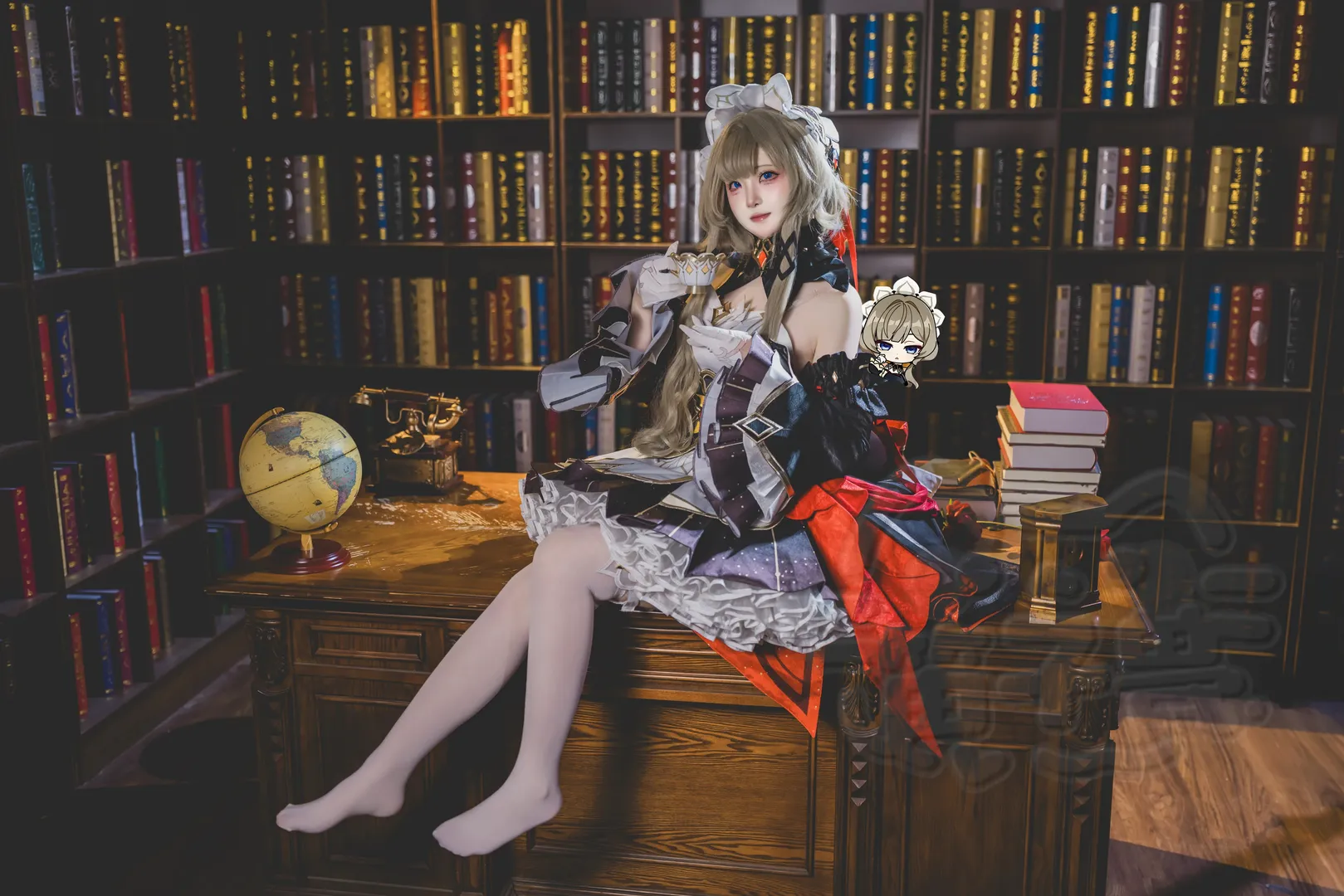 【桑多涅cos】復古書房裡的木偶少女 - 第 3 張