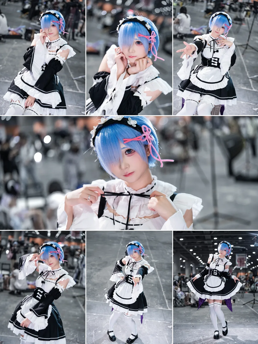 【雷姆cos】从零开始的异世界女仆装场照 - 第 1 张