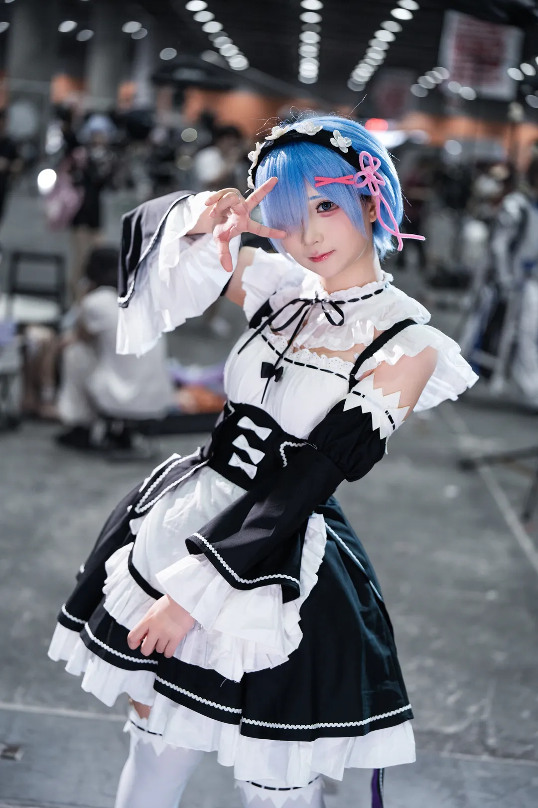 【雷姆cos】从零开始的异世界女仆装场照 - 第 5 张