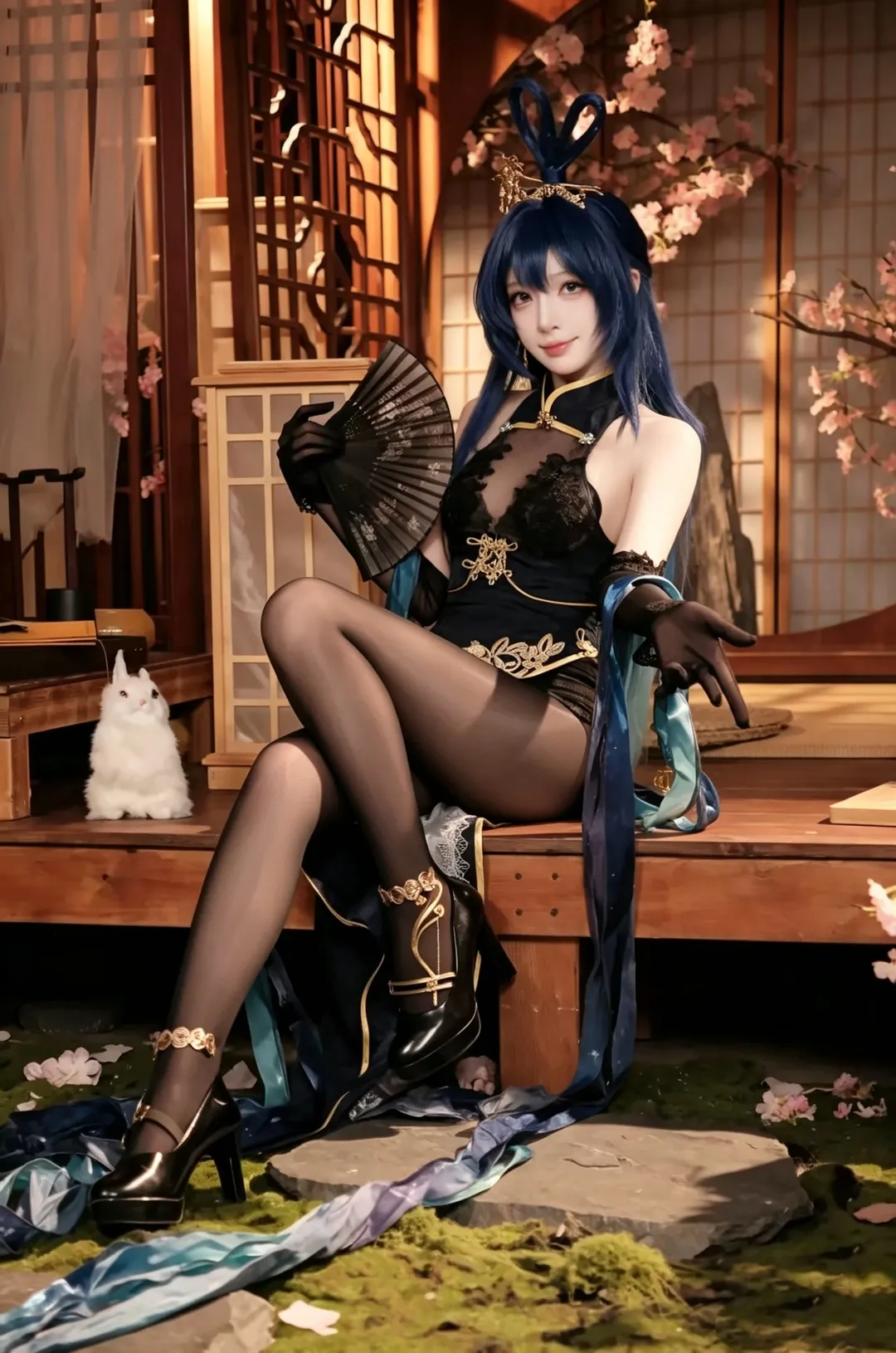 【新泽西cos】碧蓝航线旗袍造型与富士CC滤镜的复古碰撞 - 第 6 张