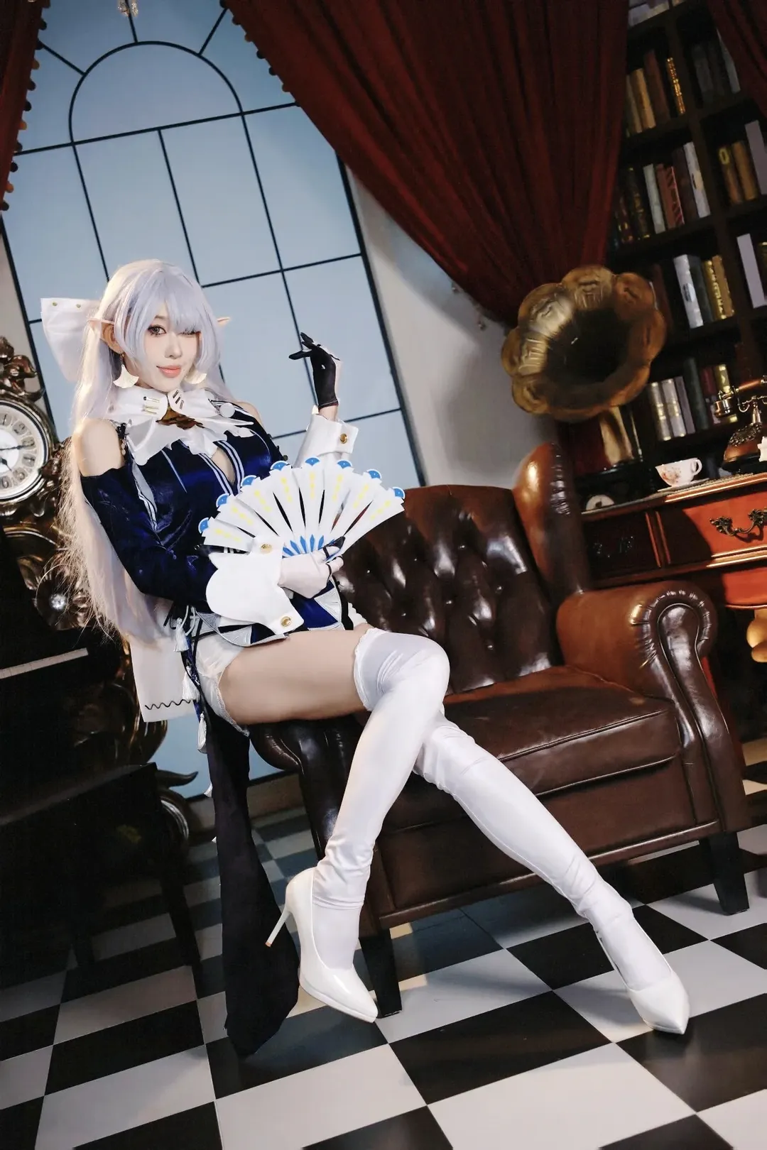 【维琳娜cos】绝区零复古书房里的优雅贵族 - 第 2 张