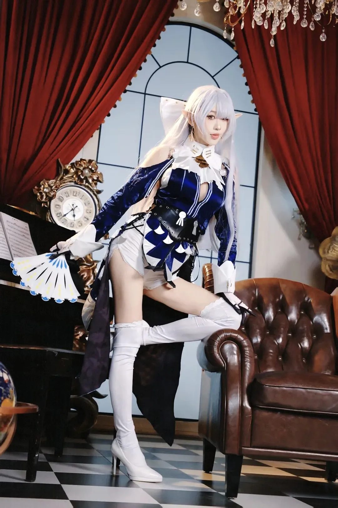 【维琳娜cos】绝区零复古书房里的优雅贵族 - 第 3 张