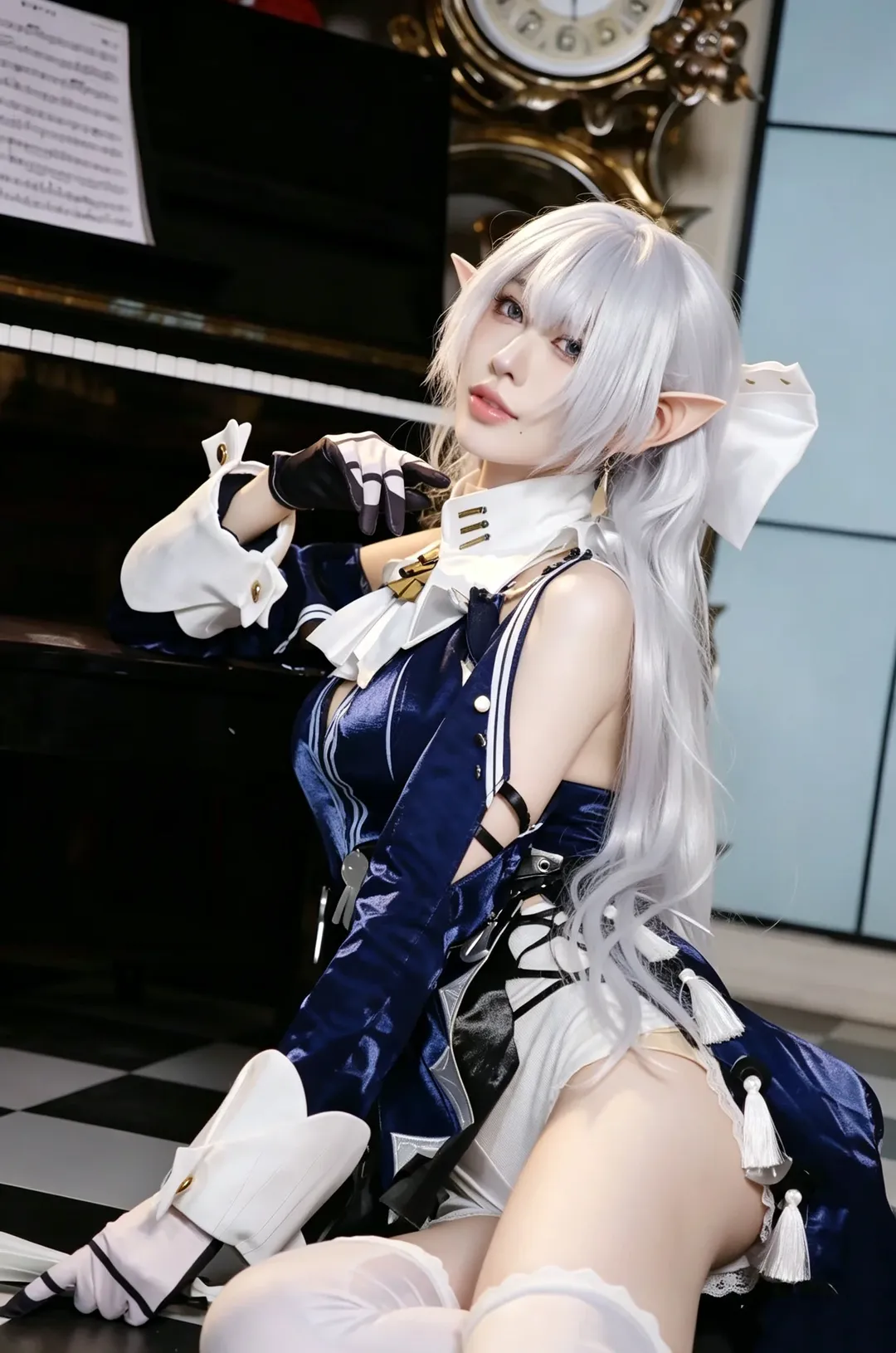 【维琳娜cos】绝区零复古书房里的优雅贵族 - 第 6 张