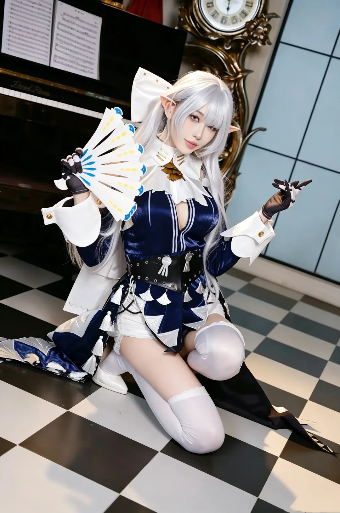 【维琳娜cos】绝区零复古书房里的优雅贵族 - 第 7 张