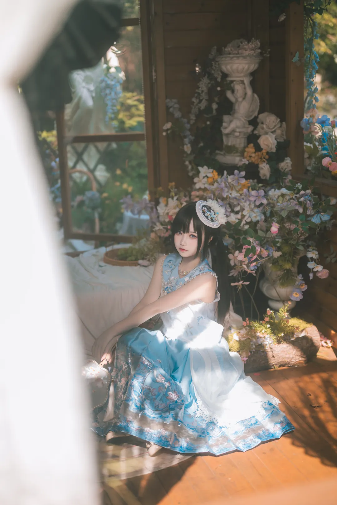 花房里的汉洋折衷少女写真 - 第 4 张