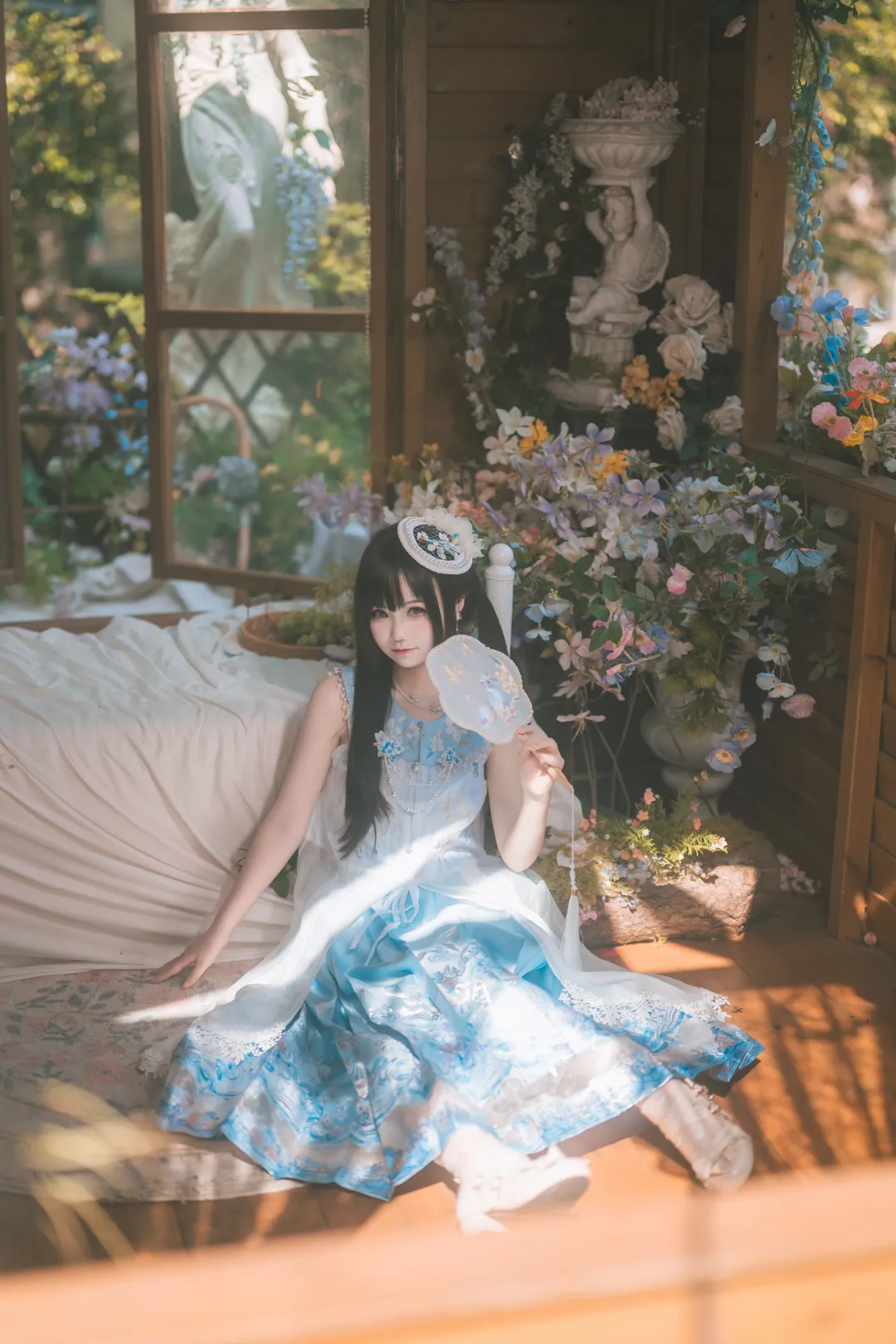 花房里的汉洋折衷少女写真 - 第 5 张