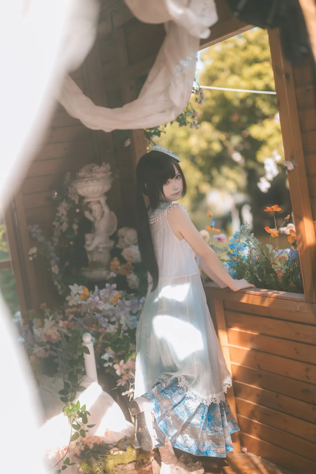 花房里的汉洋折衷少女写真 - 第 6 张