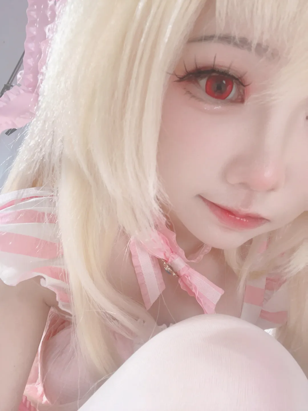 【伊莉雅cos】魔法少女伊莉雅的粉色睡衣拍摄记录 - 第 2 张