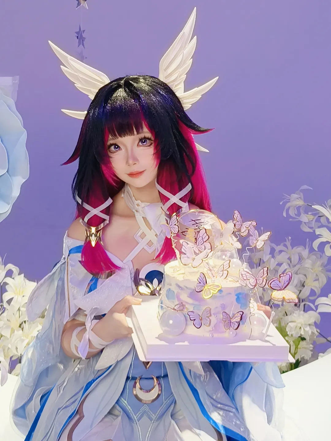 【哥伦比娅cos】原神少女的梦幻生日写真 - 第 1 张