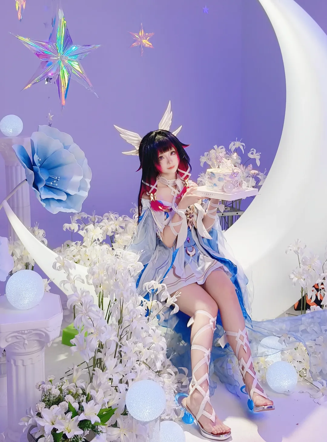 【哥伦比娅cos】原神少女的梦幻生日写真 - 第 2 张