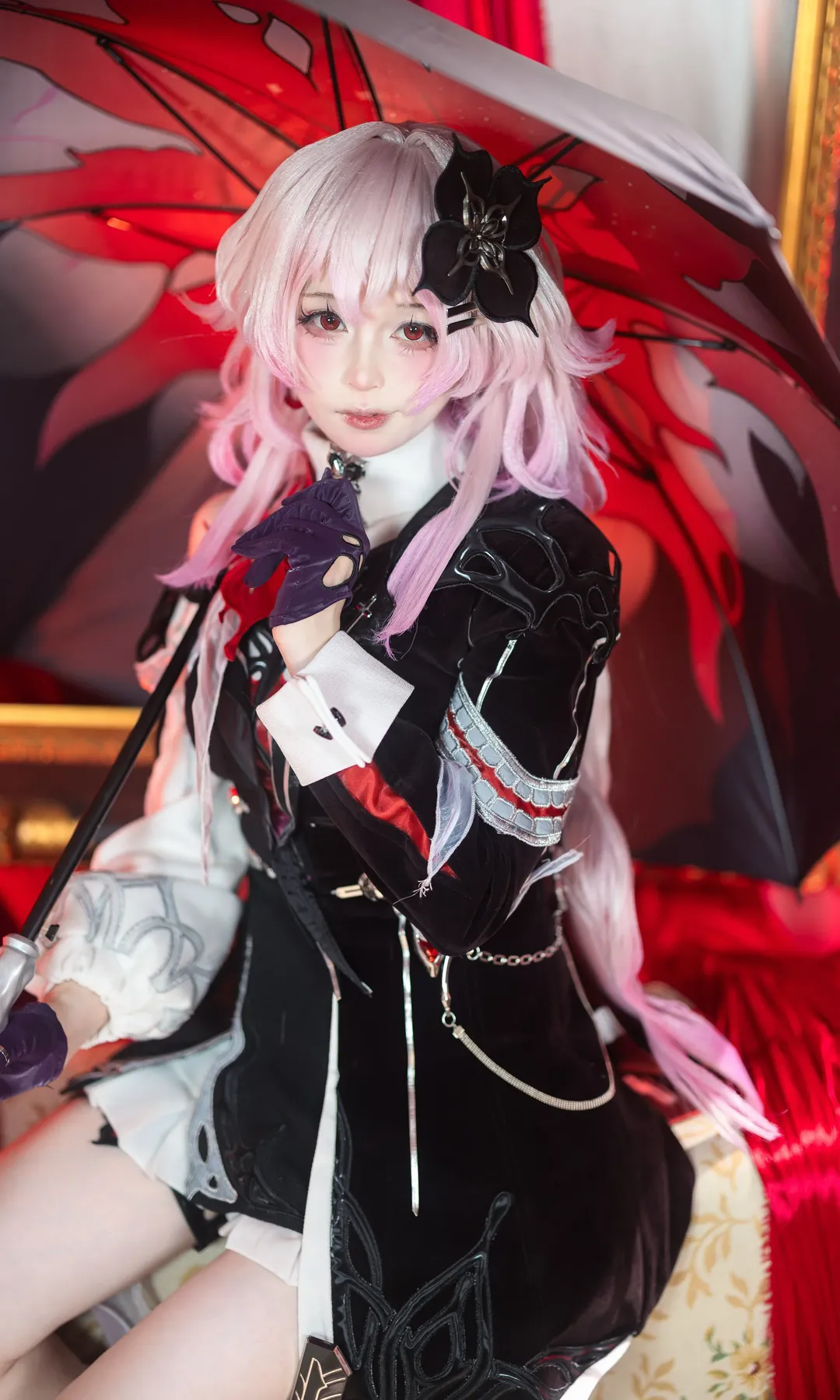 【长夜月cos】崩坏星穹铁道中的红黑印象 - 第 5 张