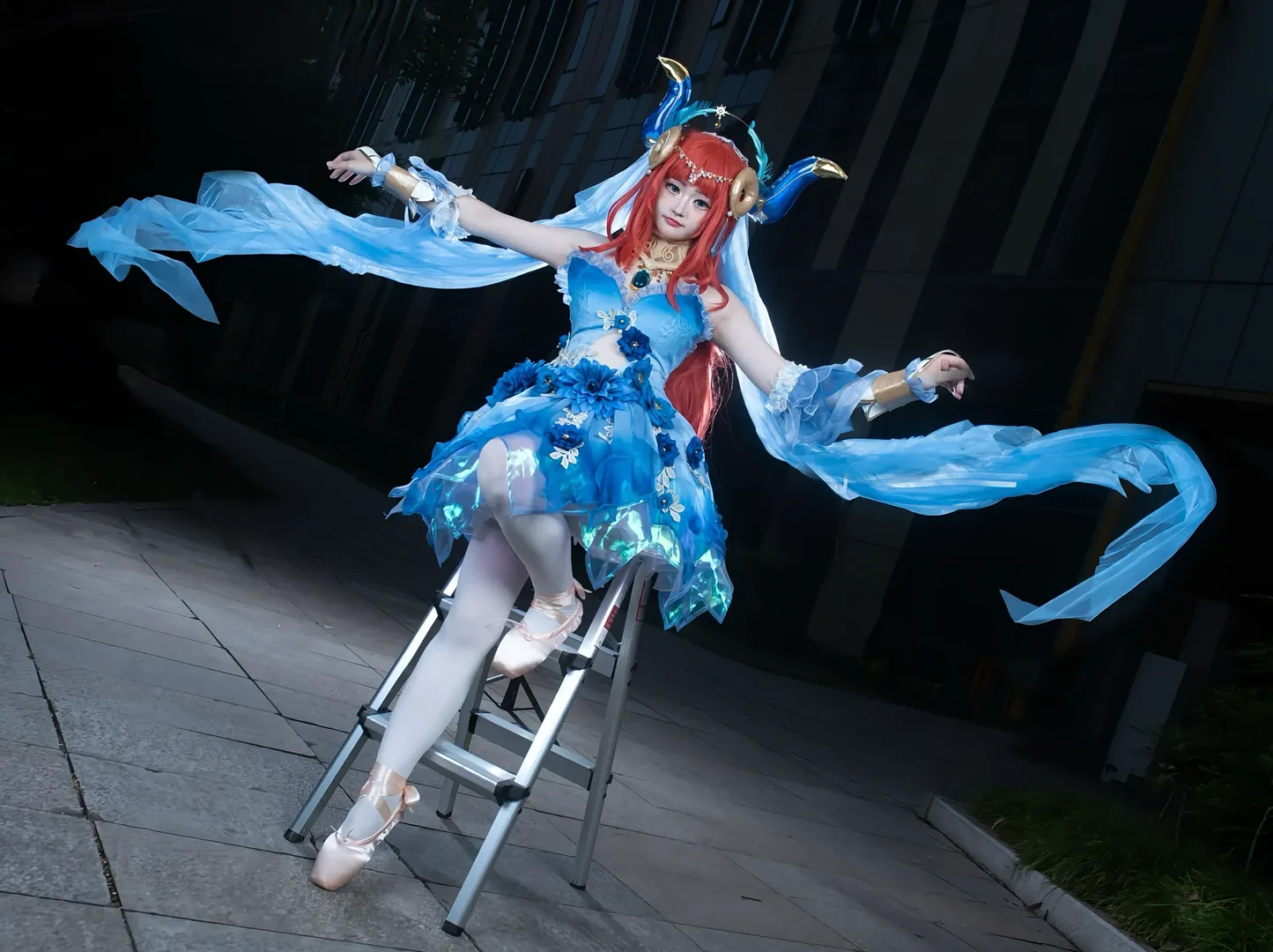 【妮露cos】原神芭蕾造型拍攝心得與參考動作分享 - 第 7 張