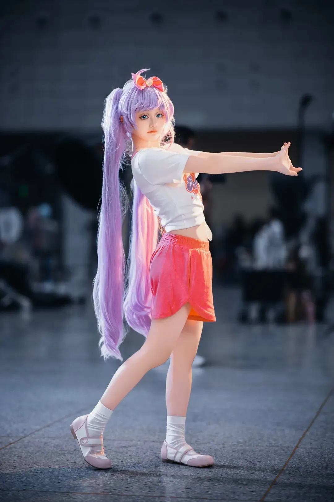 【真中啦啦cos】小偶像训练服站姿动作参考分享 - 第 10 张