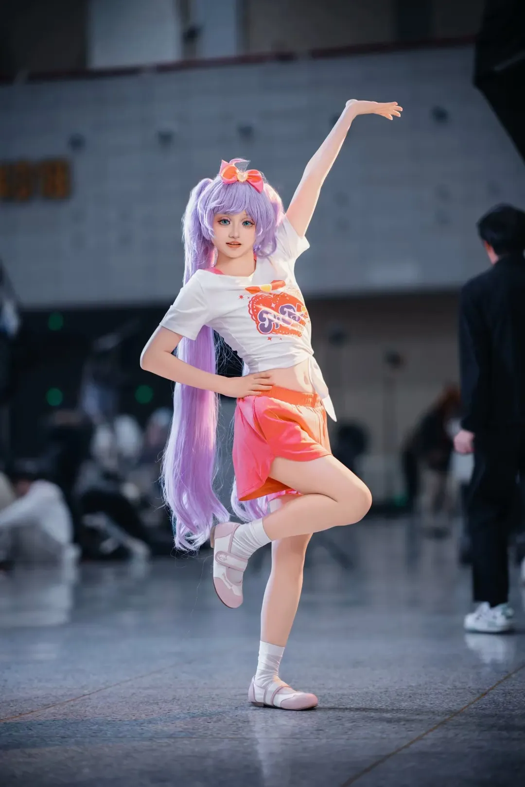【真中啦啦cos】小偶像训练服站姿动作参考分享 - 第 4 张