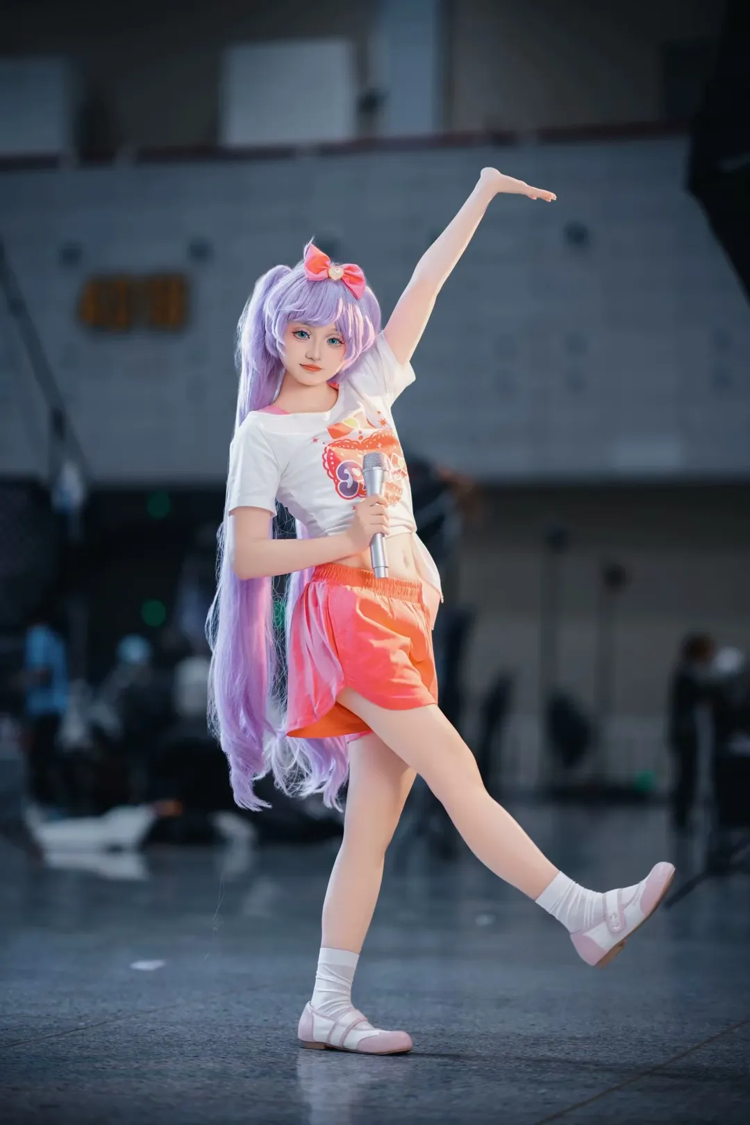 【真中啦啦cos】小偶像训练服站姿动作参考分享 - 第 6 张