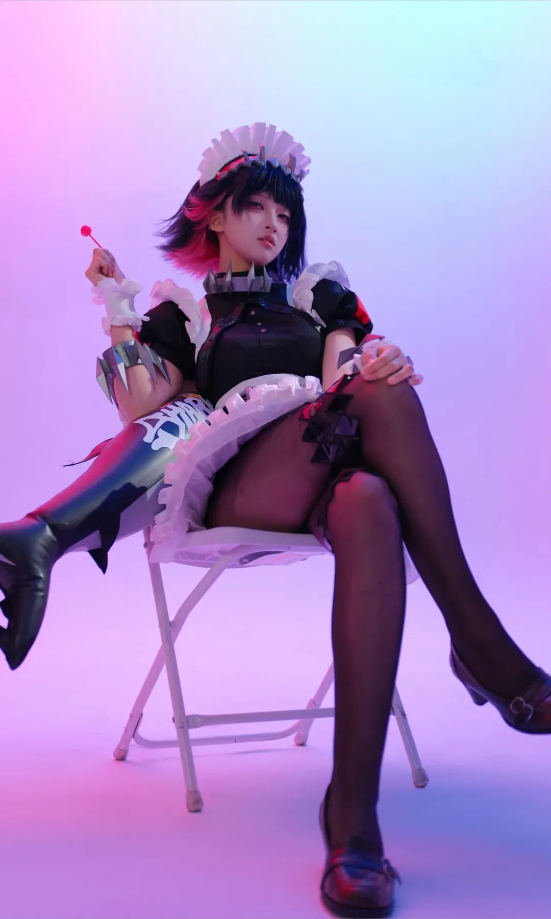 【艾蓮喬cos】絕區零鯊魚妹冷酷女僕機能風 - 第 2 張