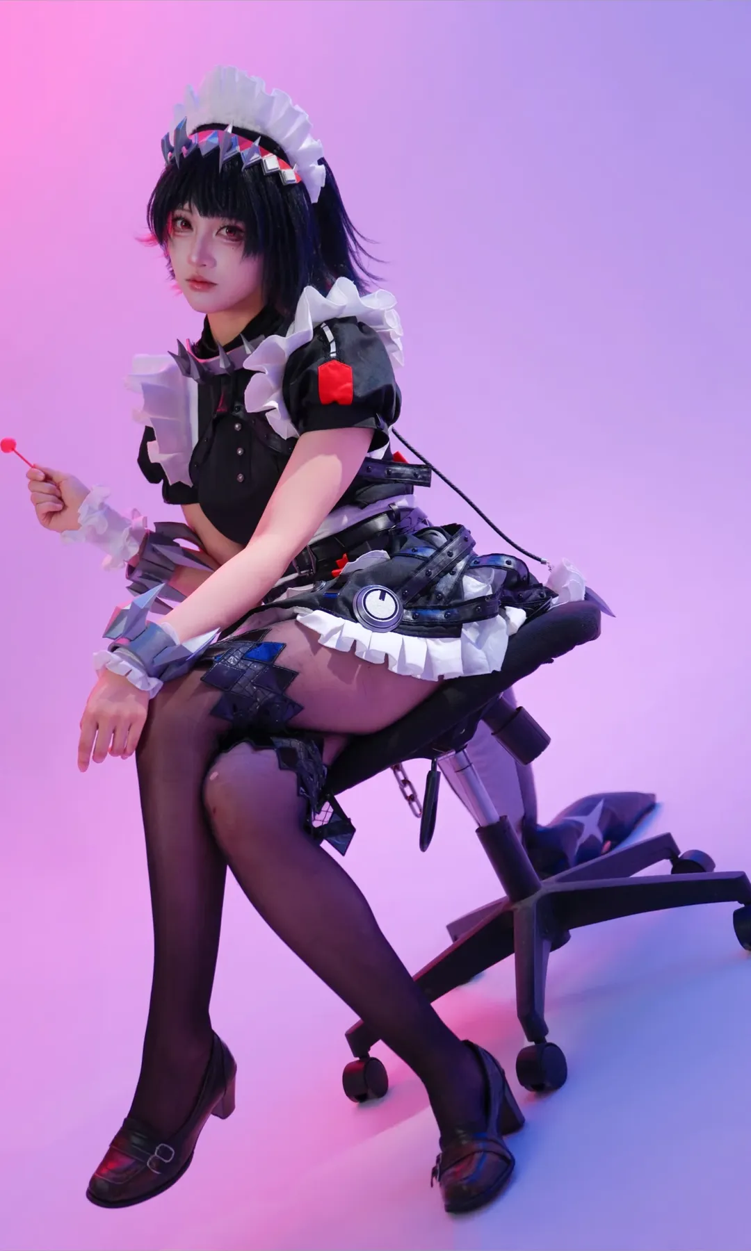 【艾蓮喬cos】絕區零鯊魚妹冷酷女僕機能風 - 第 4 張