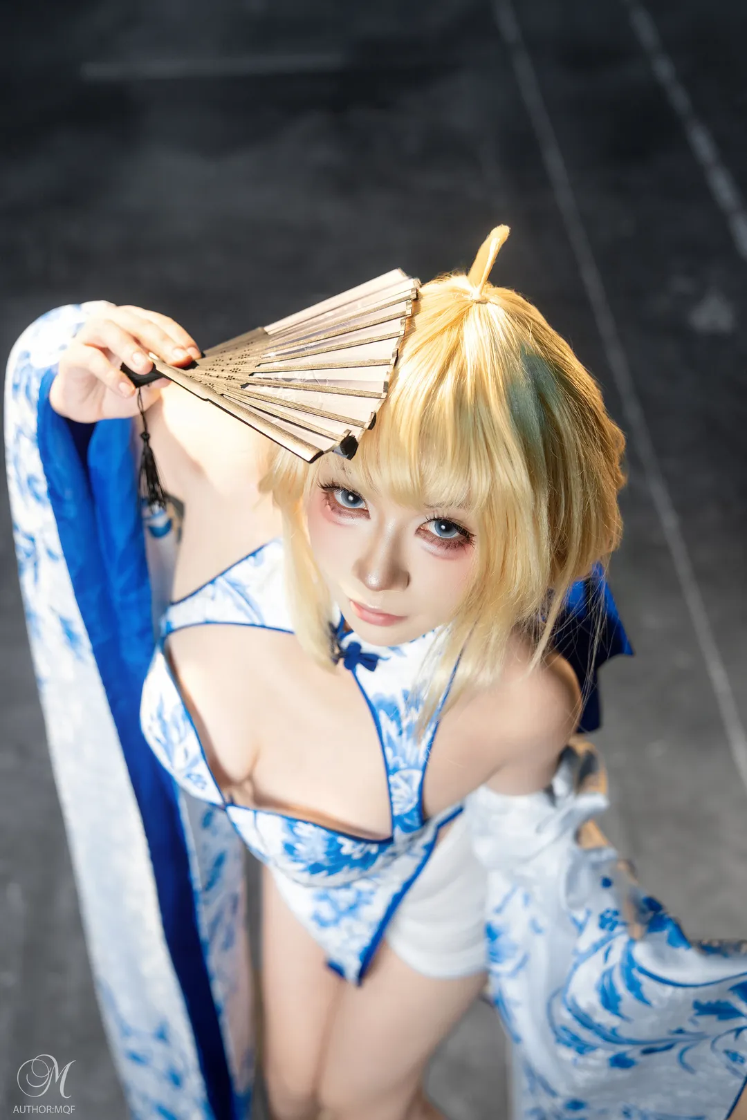 【sabercos】青花瓷旗袍遇上Fate的螢火蟲漫展返圖 - 第 1 張