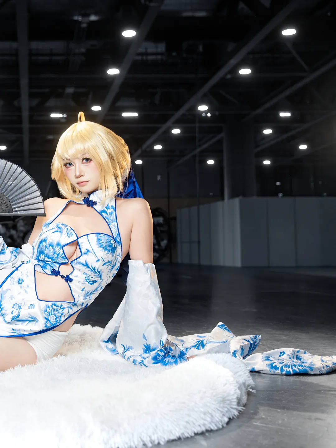 【sabercos】青花瓷旗袍遇上Fate的螢火蟲漫展返圖 - 第 3 張