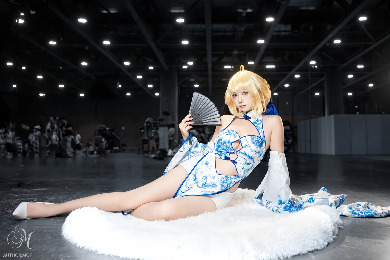 【sabercos】青花瓷旗袍遇上Fate的螢火蟲漫展返圖 - 第 4 張