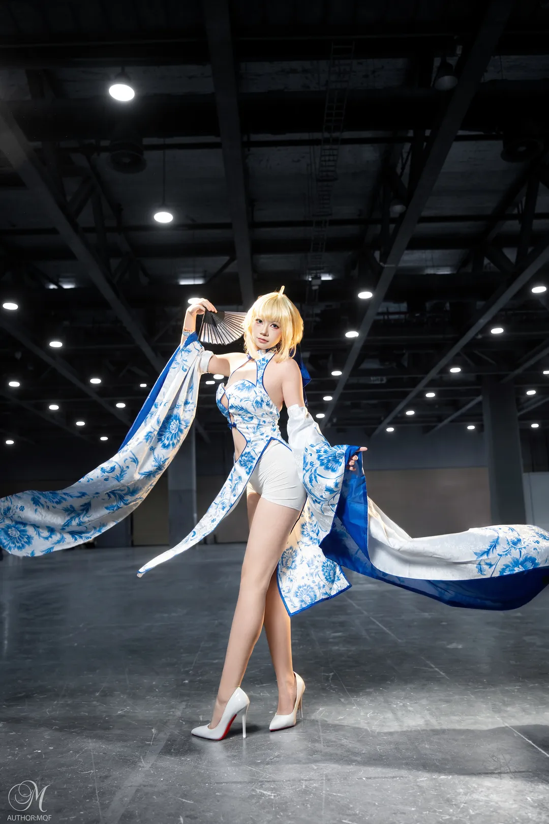 【sabercos】青花瓷旗袍遇上Fate的螢火蟲漫展返圖 - 第 5 張