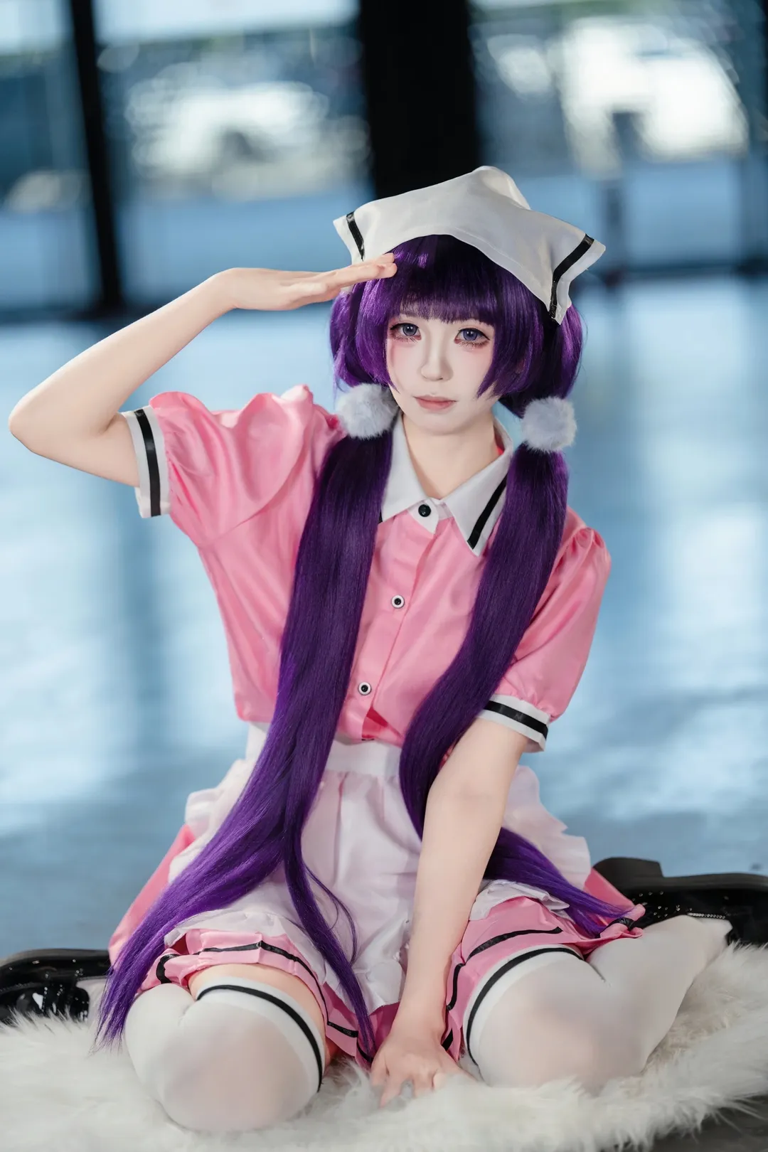 【樱之宫莓香cos】Blend·S属性咖啡厅的粉裙工作日常 - 第 5 张