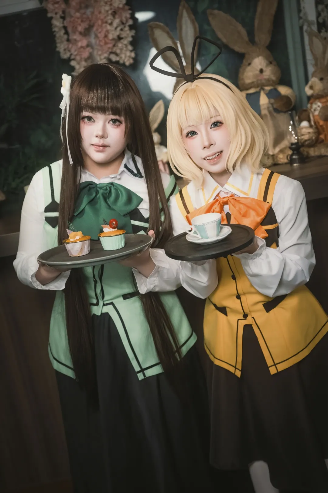 【宇治松千夜cos】请问您今天要来点兔子吗 千纱茶话会团片 - 第 1 张