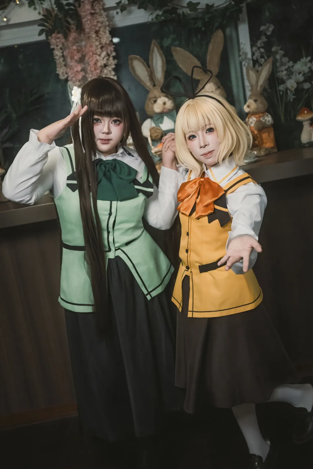 【宇治松千夜cos】请问您今天要来点兔子吗 千纱茶话会团片