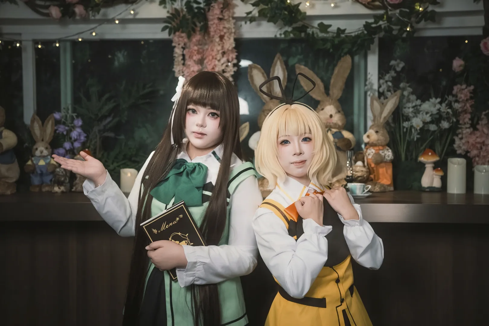 【宇治松千夜cos】请问您今天要来点兔子吗 千纱茶话会团片 - 第 3 张