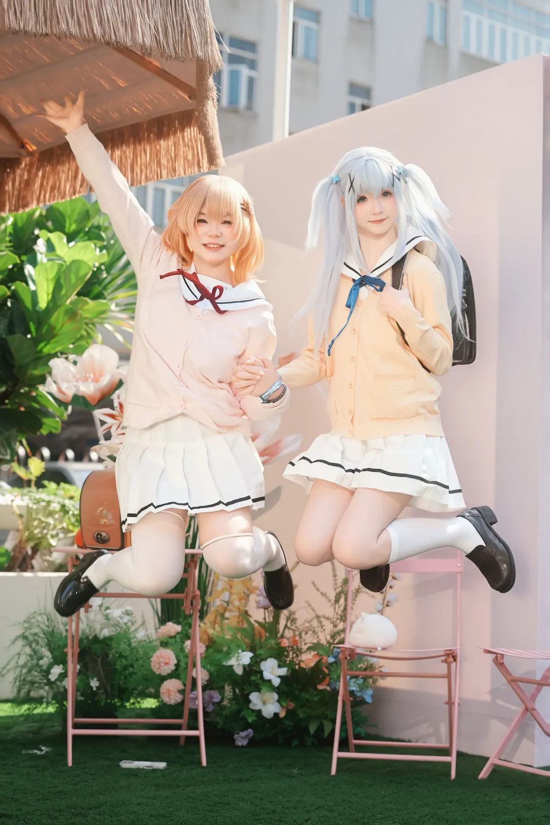 【保登心愛cos】點兔水手服雙人遊園記 - 第 1 張
