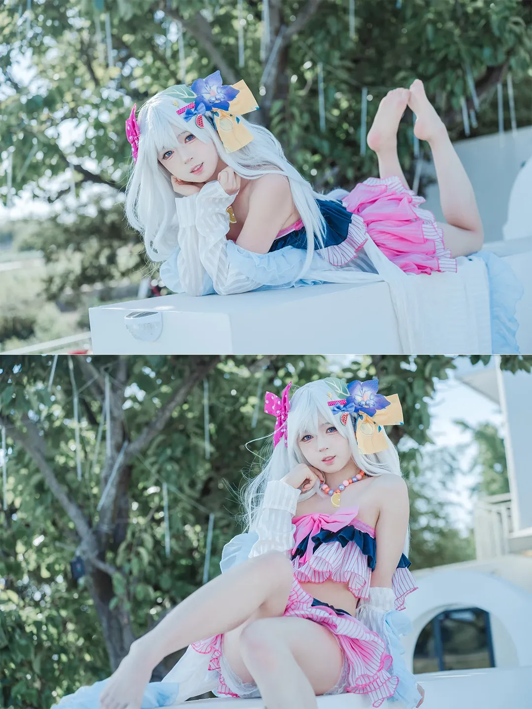 【水梓cos】碧蓝档案白洲梓的夏日泳池清凉记录 - 第 7 张