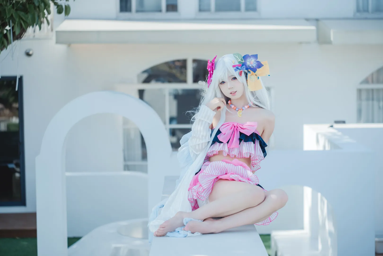 【水梓cos】碧蓝档案白洲梓的夏日泳池清凉记录 - 第 8 张