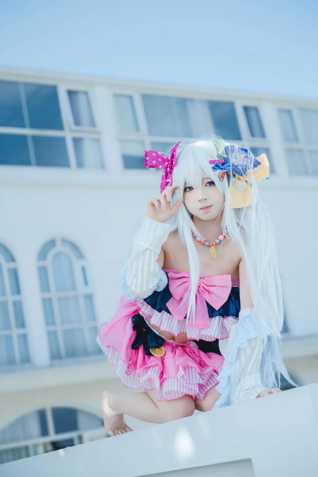 【水梓cos】碧蓝档案白洲梓的夏日泳池清凉记录 - 第 9 张