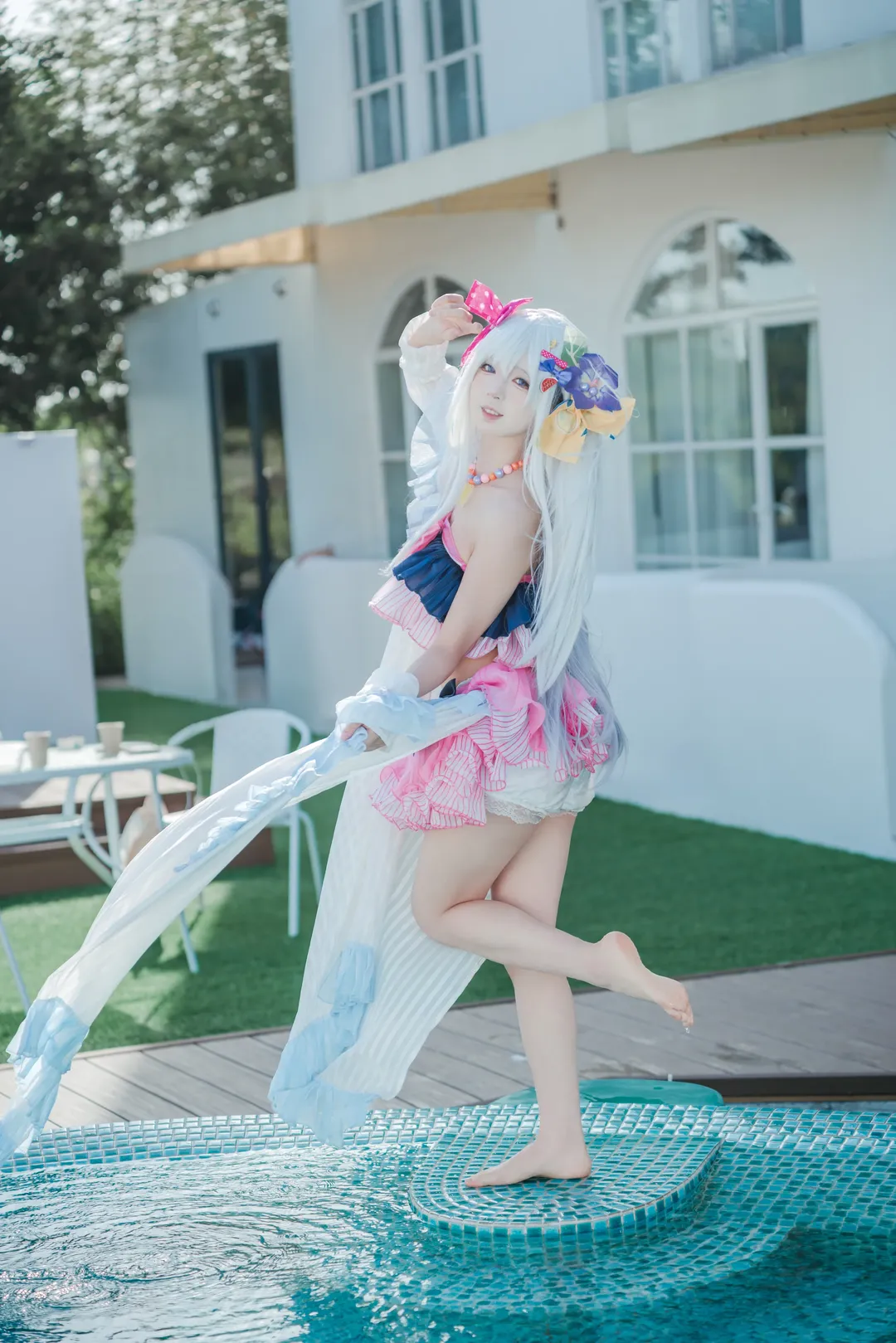 【白洲梓cos】碧藍檔案夏日水著拍攝記錄 - 第 1 張