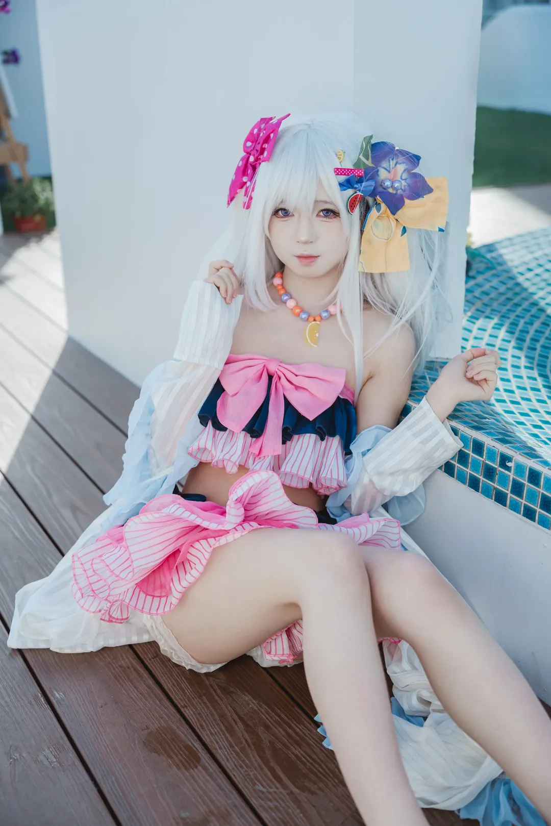 【白洲梓cos】碧藍檔案夏日水著拍攝記錄 - 第 8 張