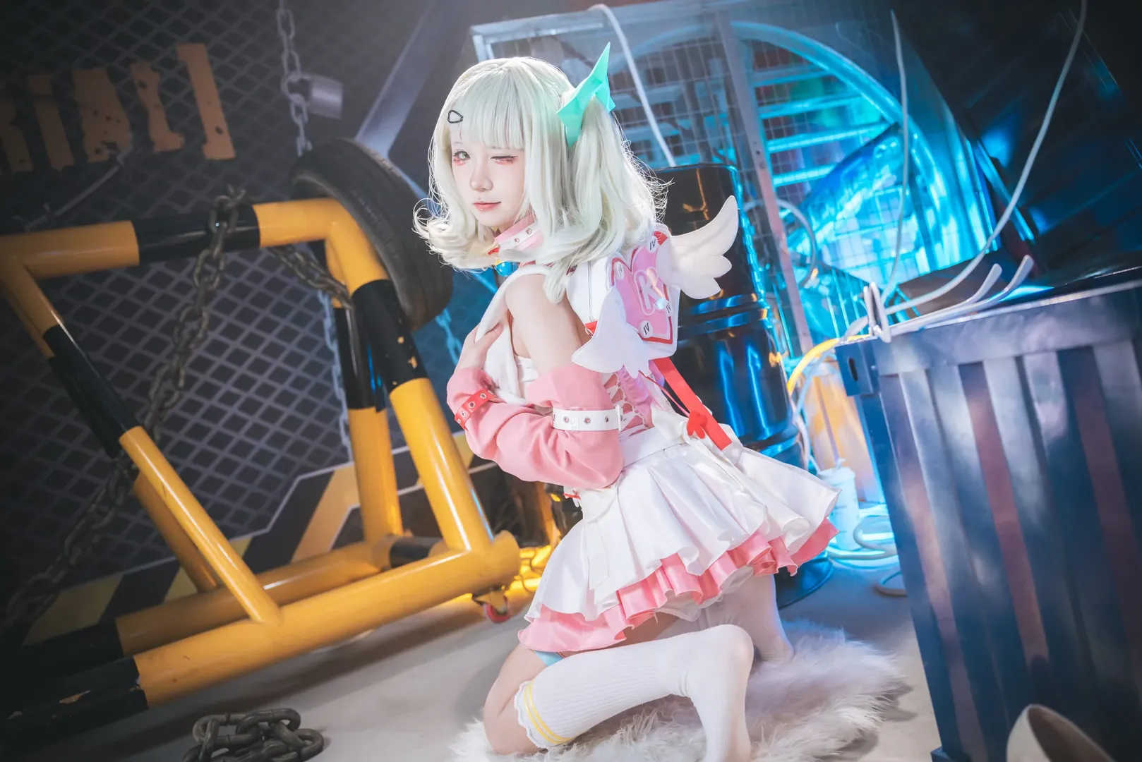 【千夏cos】绝区零肯德基联动工业风棚拍记录 - 第 2 张