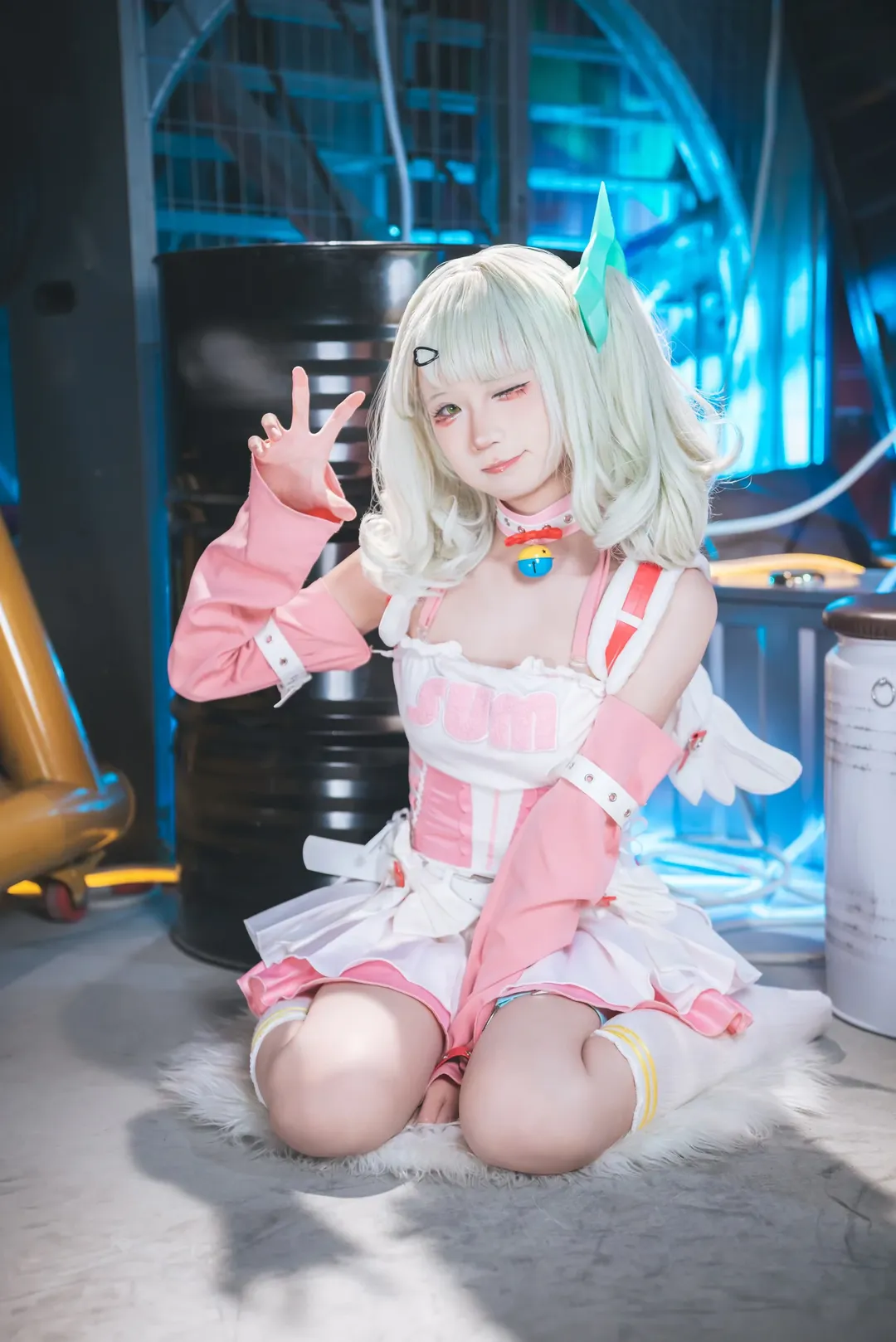 【千夏cos】绝区零肯德基联动工业风棚拍记录 - 第 8 张