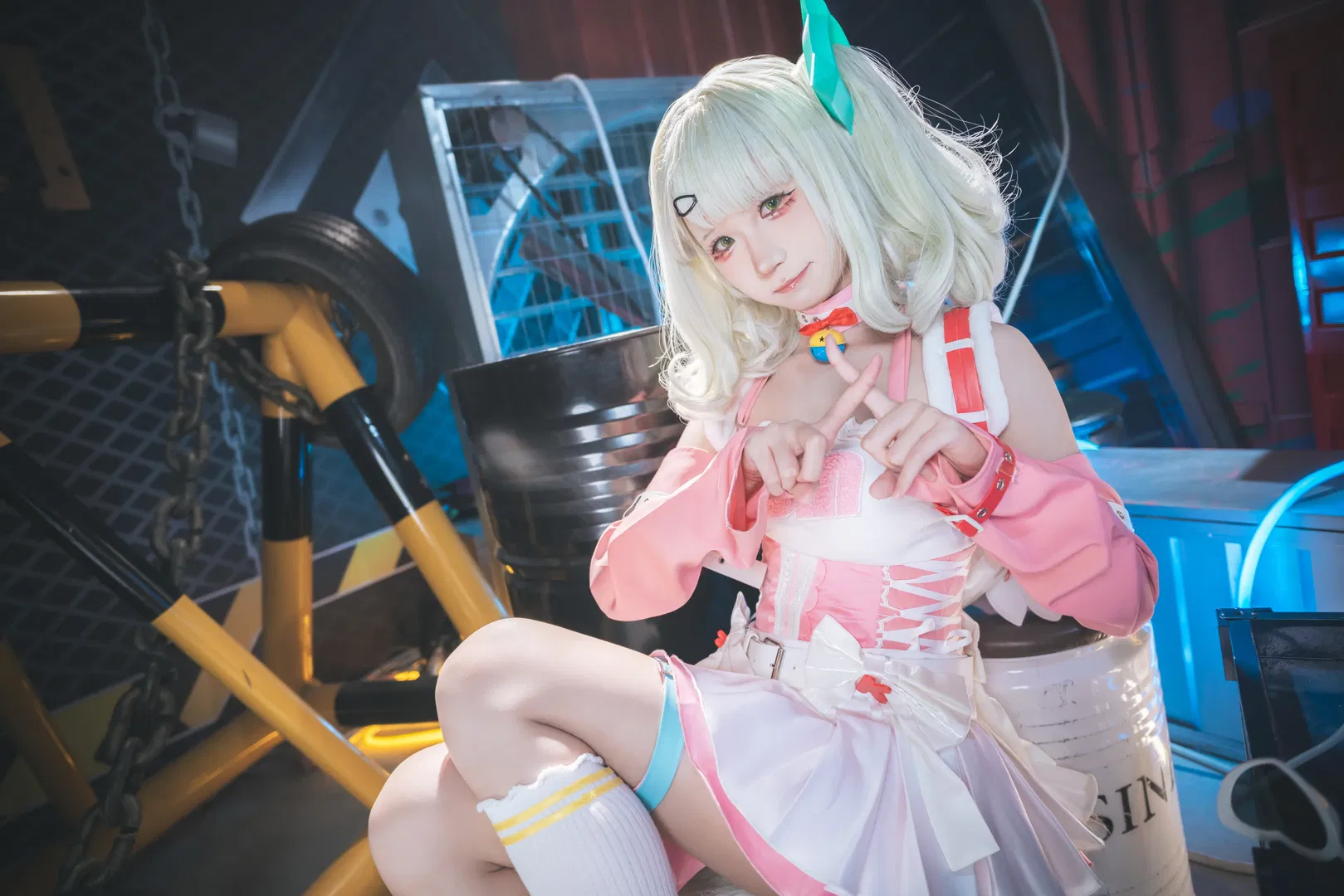 【千夏cos】绝区零妄想天使小蛋糕的工业风记录 - 第 11 张