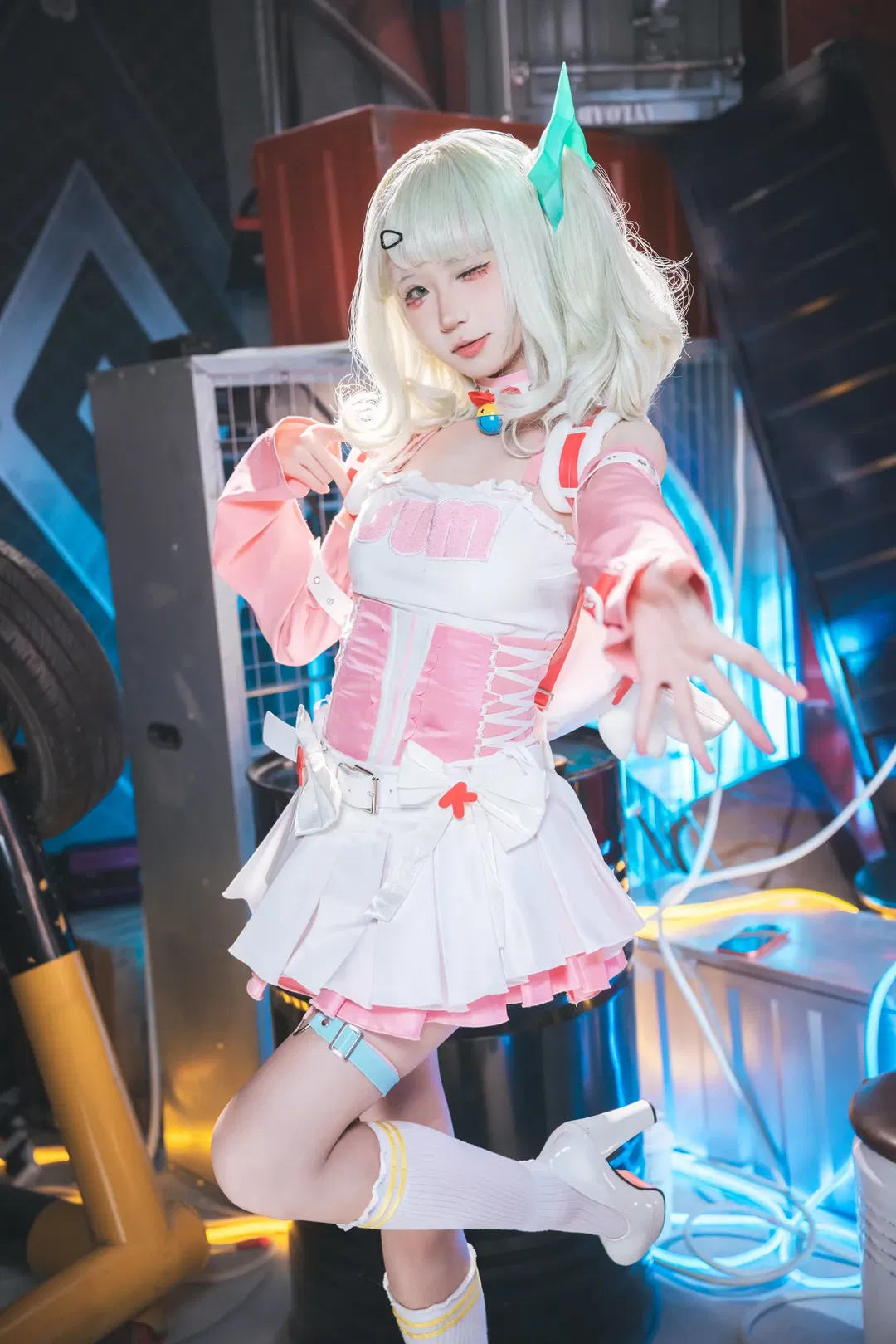 【千夏cos】绝区零妄想天使小蛋糕的工业风记录 - 第 13 张