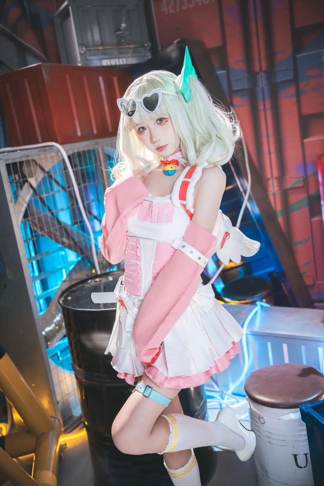 【千夏cos】绝区零妄想天使小蛋糕的工业风记录 - 第 14 张