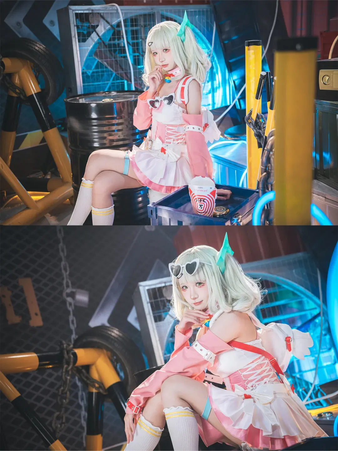 【千夏cos】绝区零妄想天使小蛋糕的工业风记录 - 第 3 张