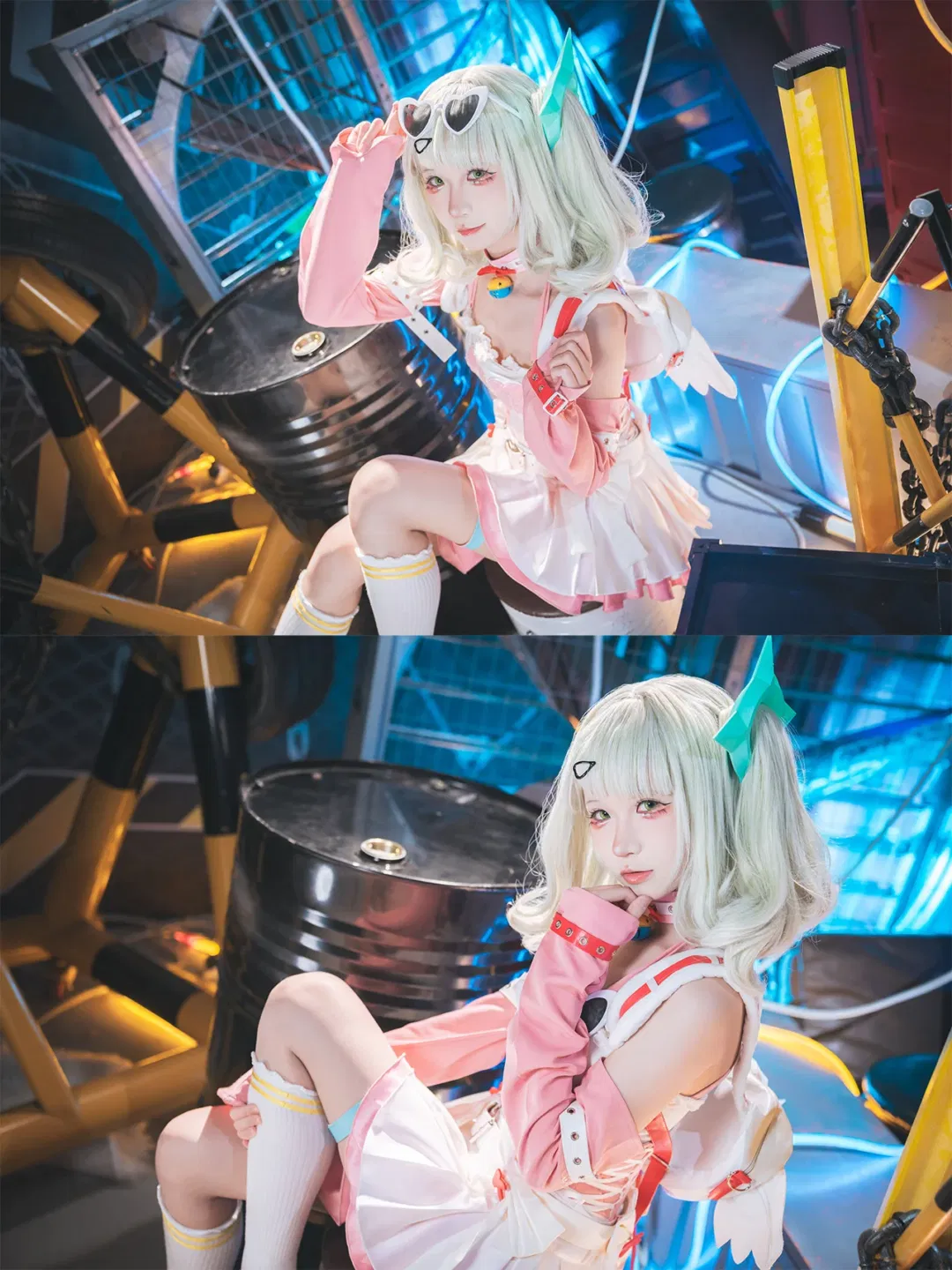 【千夏cos】绝区零妄想天使小蛋糕的工业风记录 - 第 4 张