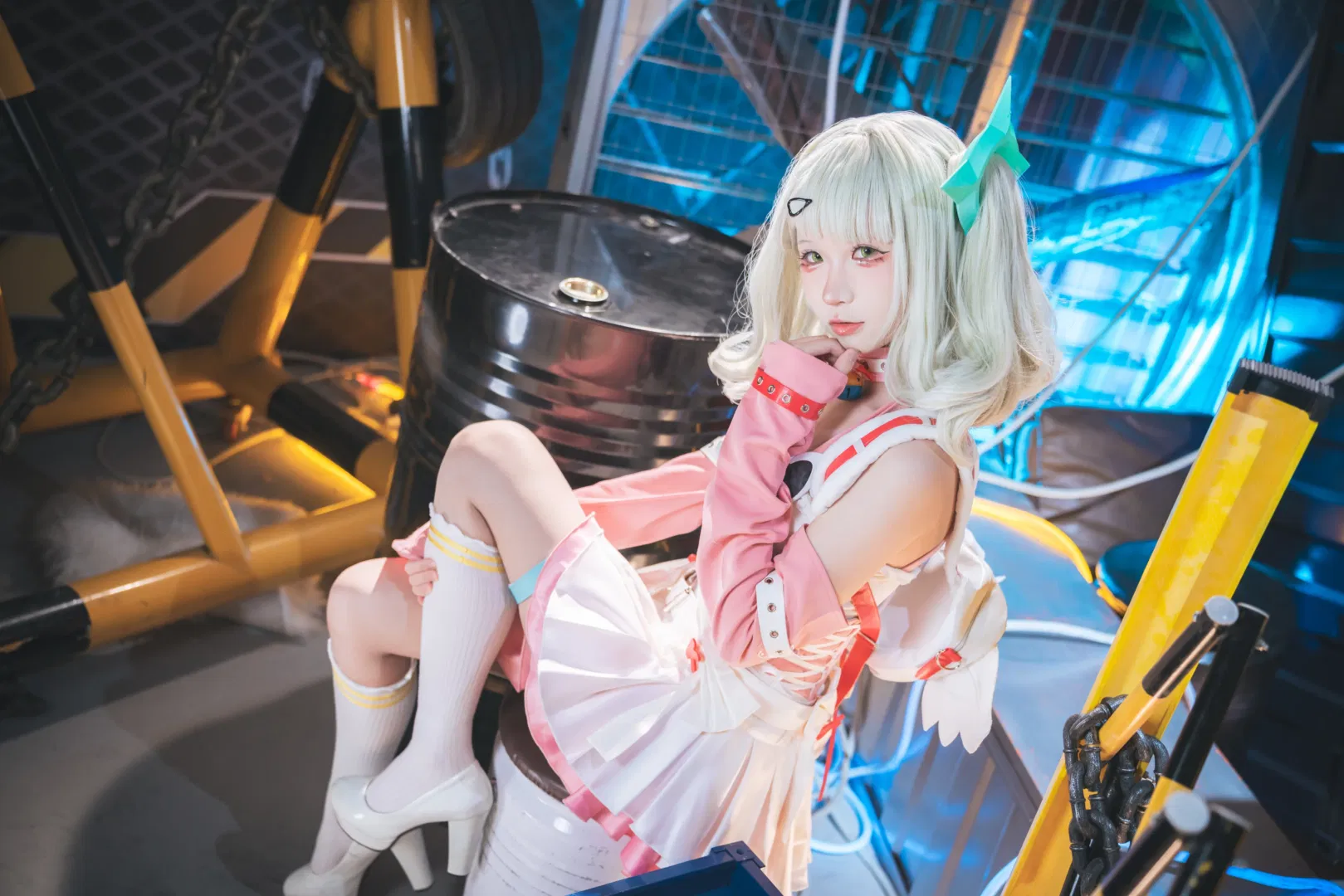 【千夏cos】绝区零妄想天使小蛋糕的工业风记录 - 第 5 张