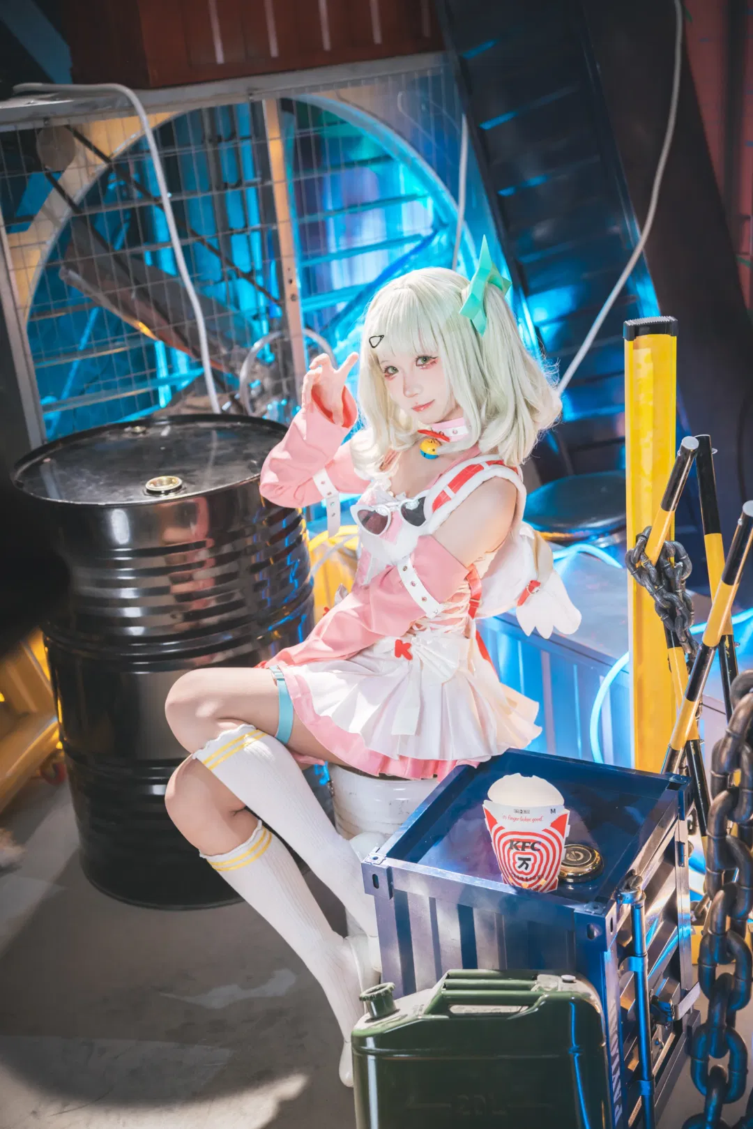 【千夏cos】绝区零妄想天使小蛋糕的工业风记录 - 第 6 张