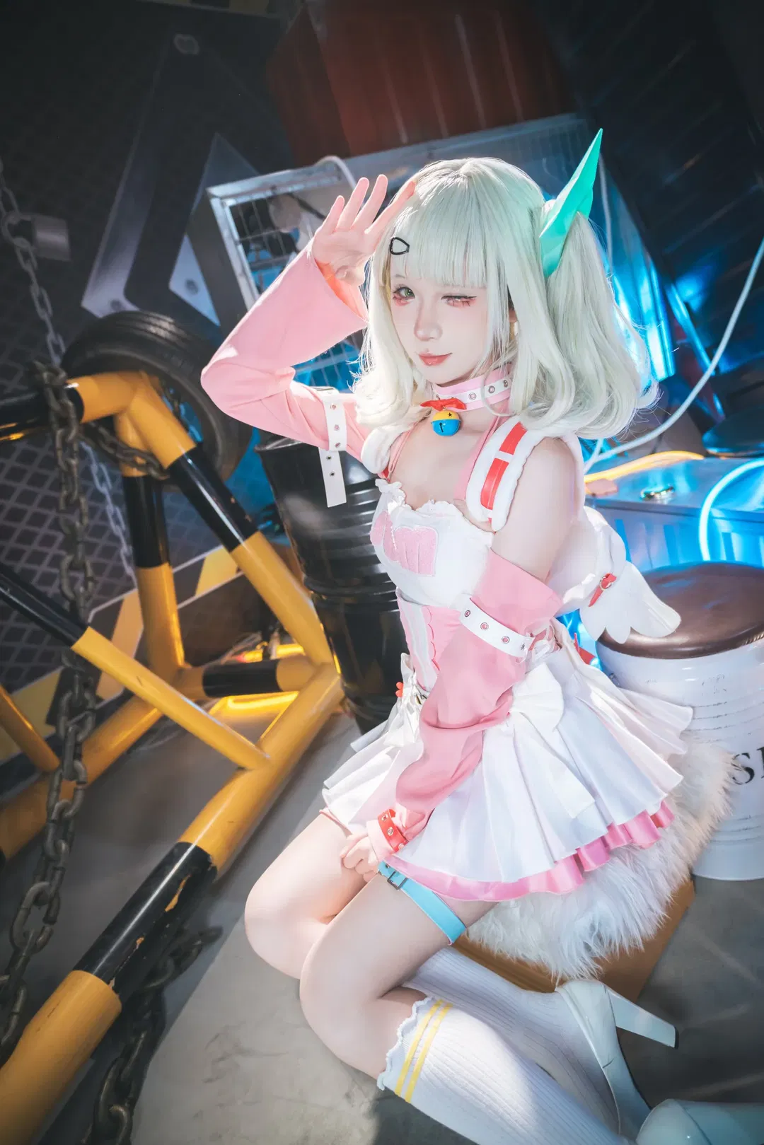 【千夏cos】绝区零妄想天使小蛋糕的工业风记录 - 第 8 张