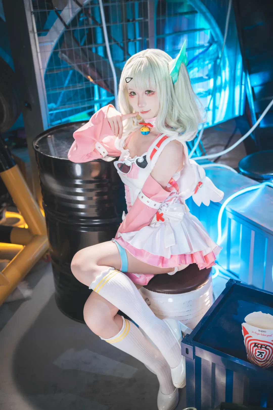 【千夏cos】绝区零妄想天使小蛋糕的工业风记录 - 第 9 张