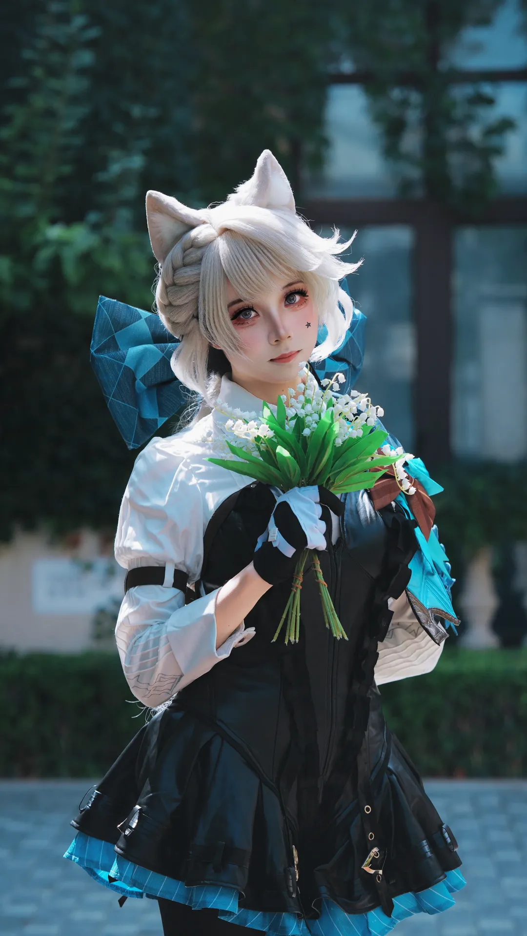 【琳妮特cos】原神貓耳少女的鈴蘭花束拍攝記錄 - 第 4 張